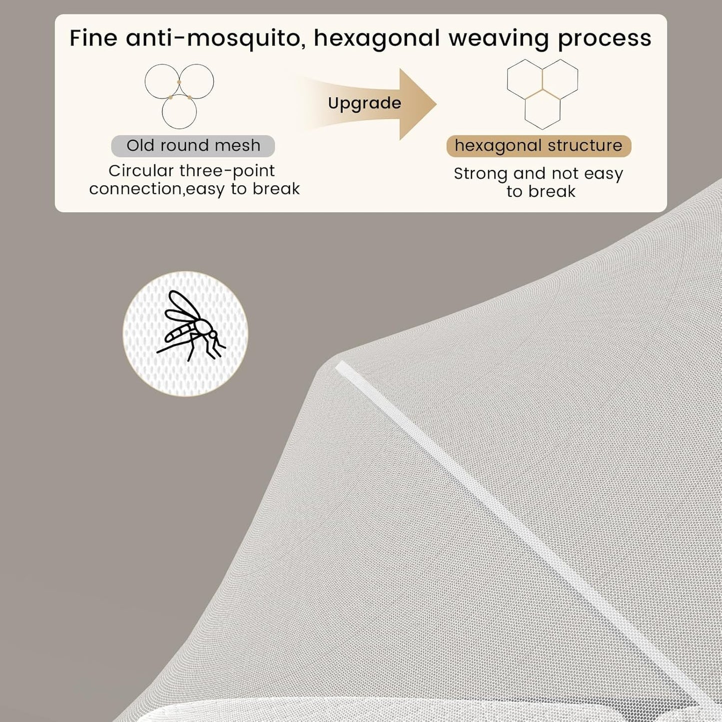 Zoicay Canopy with Mosquito Net