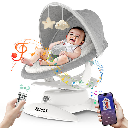 Zoicay 3-in-1 Baby Swing TY666B-White