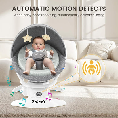 Zoicay 3-in-1 Baby Swing TY666B-Gray
