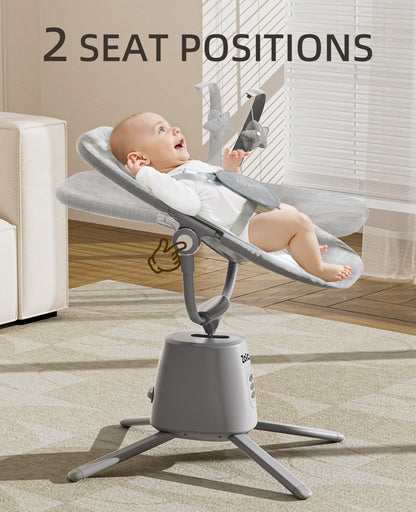 Zoicay Portable Baby Swing - S3000 Gray