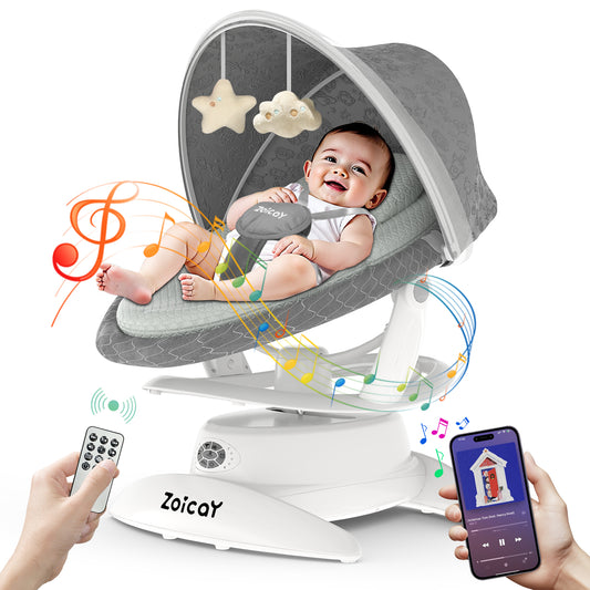 Zoicay 3-in-1 Baby Swing TY666B-Gray